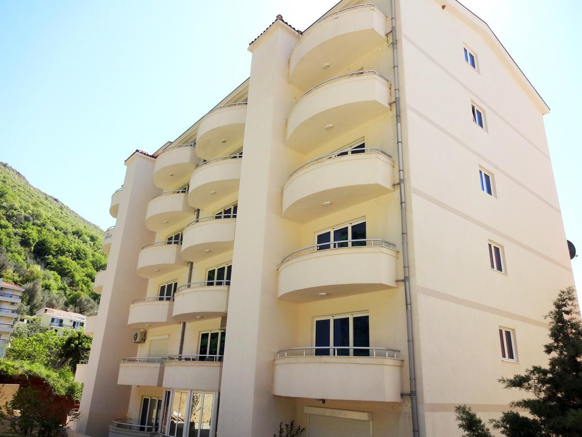 Anja & Ogo Apartments Sea View & Pool Petrovac Luaran gambar